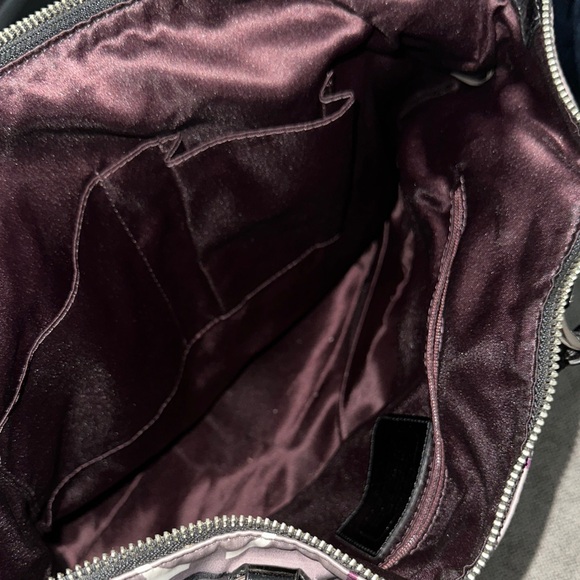 Coach Black and Purple Shoulder Bag - Picture 3 of 3